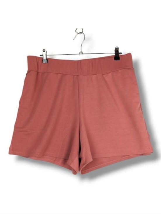 Eloquii Pants - Eloquii‎ Pull On Jersey Knit Shorts Size 14/16 1X Dusty Rose Pink 4.5" Short